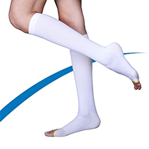 Socks: Anti Embolism Ad-L[Dvt-18] Pair[Open Toe] - Dyna product available at family pharmacy online buy now at qatar doha