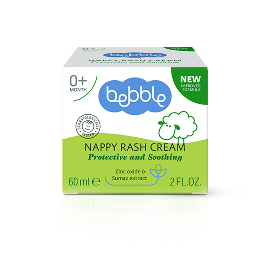 Bebble Nappy Rash Cream 60 Ml product available at family pharmacy online buy now at qatar doha