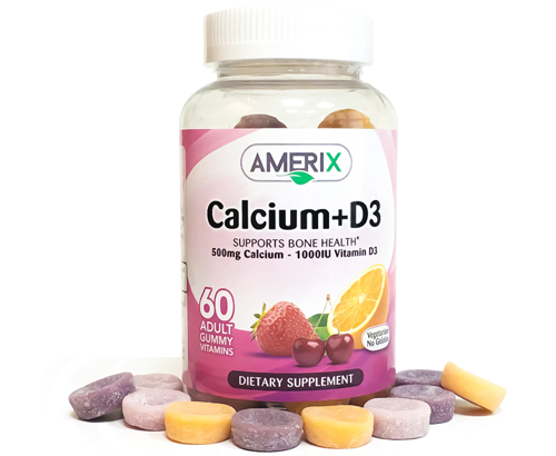 buy online Amerix Calcium+Vit D3 Tab 60'S   Qatar Doha