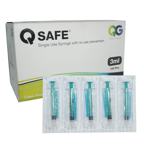 buy online 	Syringe - With Needle - Q-Safe - Q-Jet 10 Ml - 22 X 1 1/4  Qatar Doha
