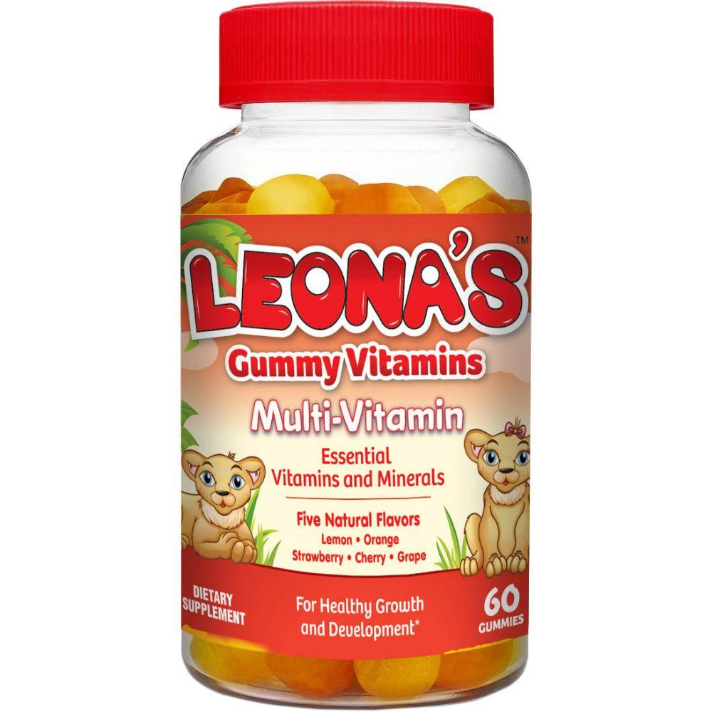 buy online Leonas Gummy Vitamins Multi Vitamins 60'S 1  Qatar Doha