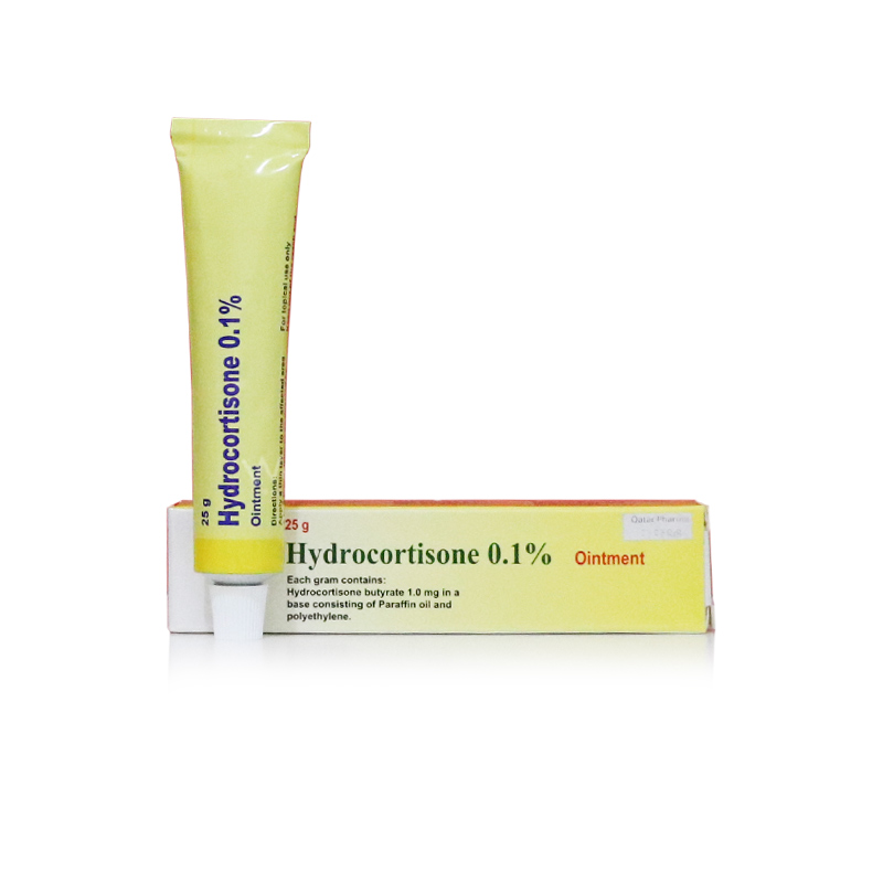 buy online Hydrocortisone Ointment (0.1%)25Gm (Qatar Pharma)   Qatar Doha