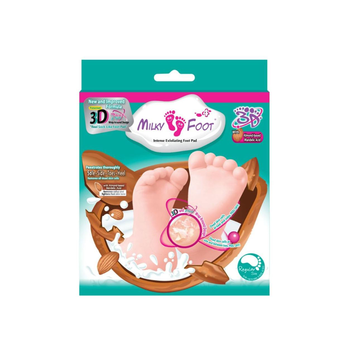 Milky Food 3D Exfoliating Foot Pad Super 4 product available at family pharmacy online buy now at qatar doha