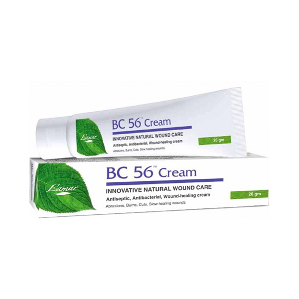 Bc 56 Cream 20Gm For Burn & Cut - Lamar