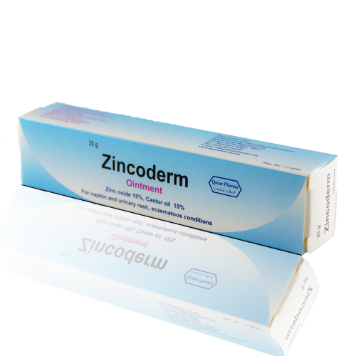buy online Zincoderm Ointment 25Gm Tube(Qatar Pharma)   Qatar Doha