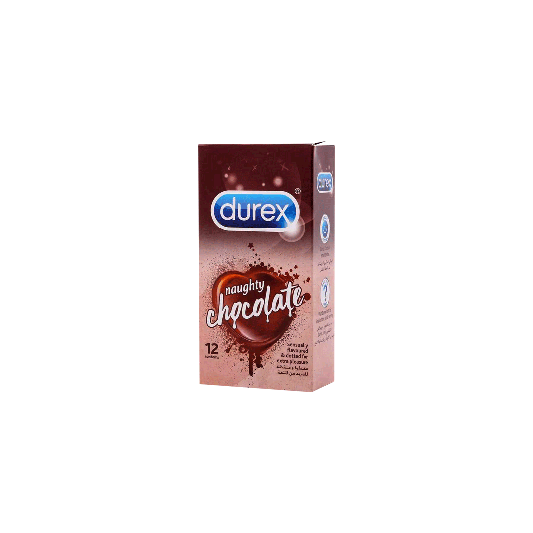 buy online Durex Naughty Chocolate Condoms 12'S	   Qatar Doha