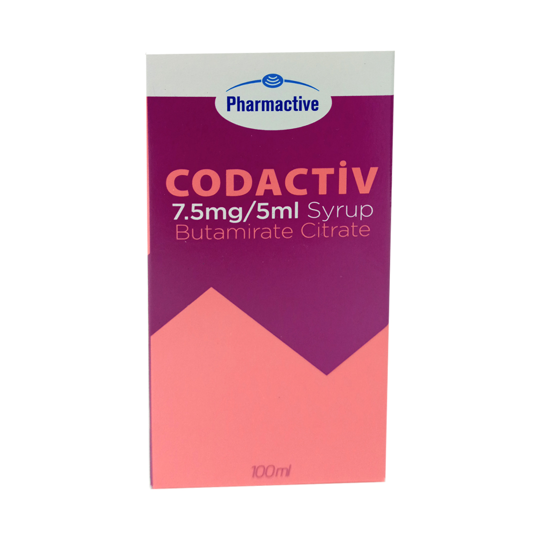 buy online Codactiv 7.5Mg /5Ml Syrup 100Ml   Qatar Doha