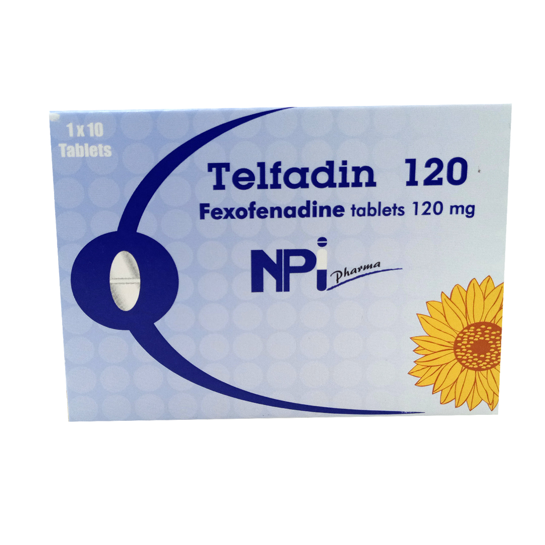 Telfadin 120 Mg Tablet 10.s product available at family pharmacy online buy now at qatar doha
