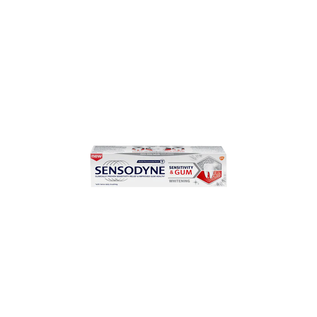 SENSODYNE SENSITIVITY & GUM ORIGINAL WHITENING TP 75ML product available at family pharmacy online buy now at qatar doha