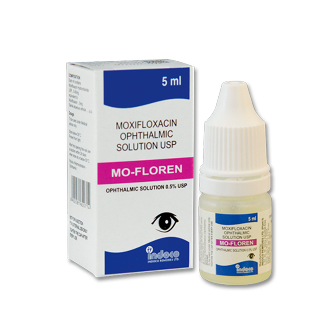 Mo-floren Opthalmic Solution 5ml product available at family pharmacy online buy now at qatar doha