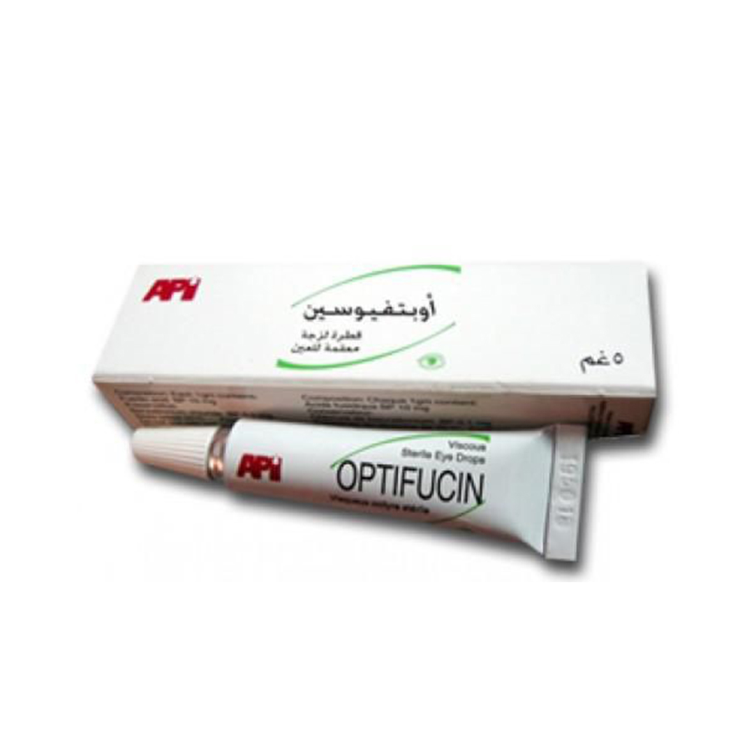 buy online Optifusin Sterile Viscous Eye Drops 5Gm   Qatar Doha