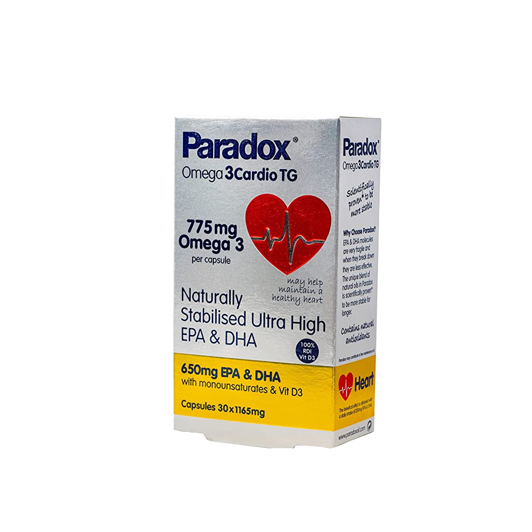 buy online Paradox Omega 3 Cardio Tg 30'S   Qatar Doha