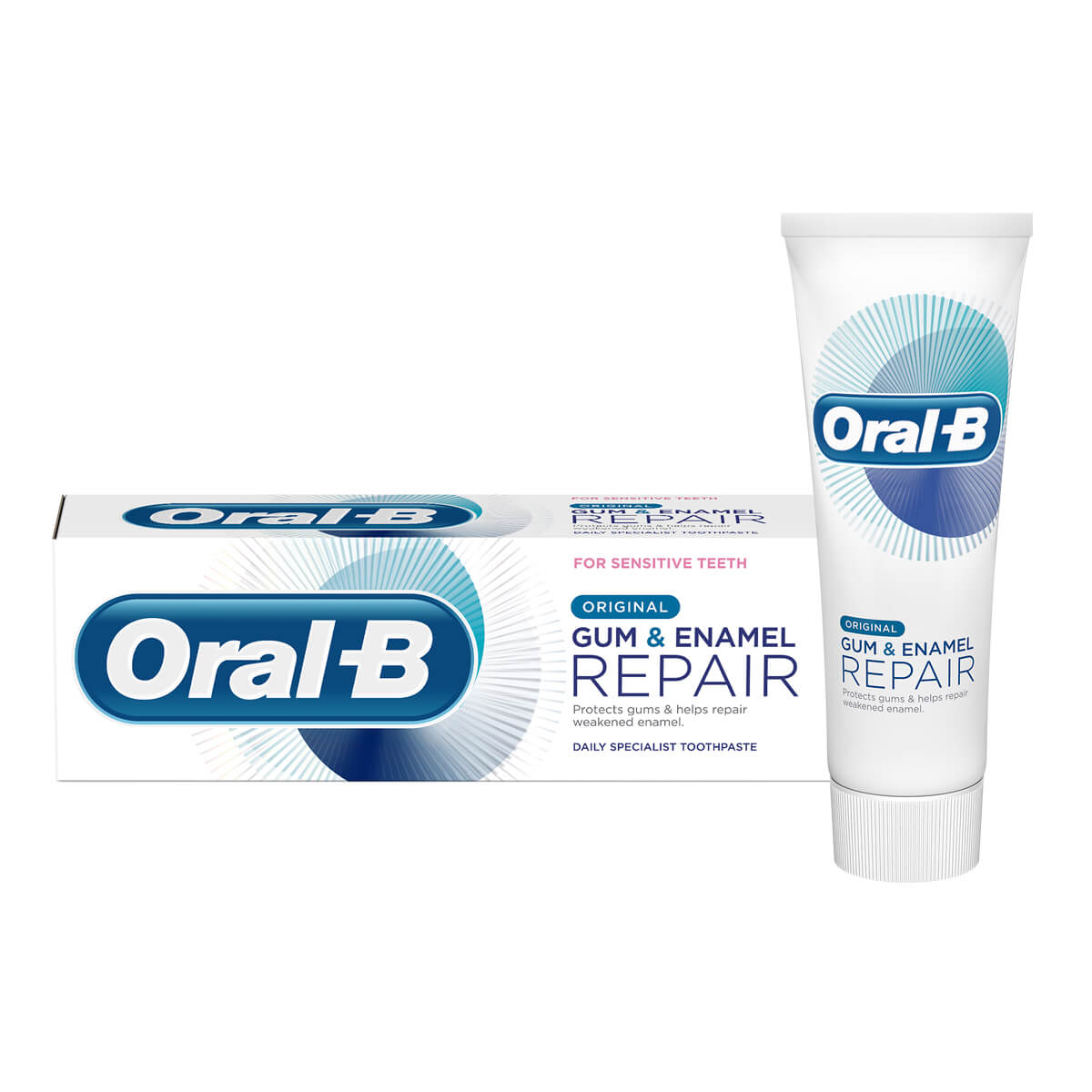 buy online Oral B Tp Gum Rpr Original 75Ml 1  Qatar Doha