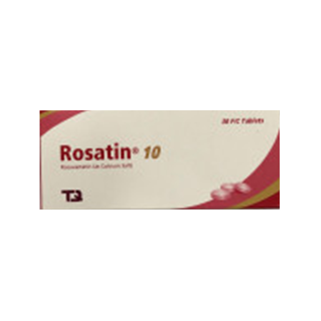 buy online Rosatin 10 Mg Tablet 30'S   Qatar Doha