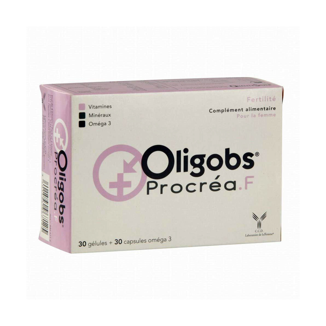 buy online Oligobs Procreat 30caps+ 30 Gels 1  Qatar Doha