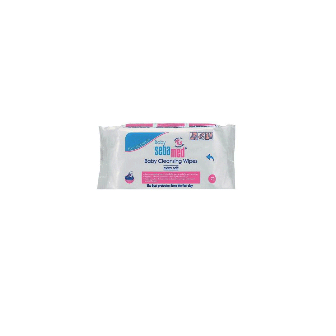 buy online Sebamed Baby Wet Wipes 72'S Withaloe Vera   Qatar Doha