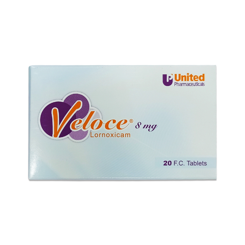 buy online Veloce 8 Mg Tablet 20'S New	   Qatar Doha