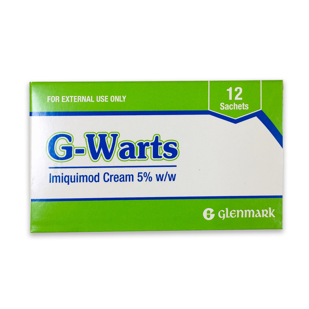 buy online G-Warts Imiquimod Cream 12 Sachets   Qatar Doha