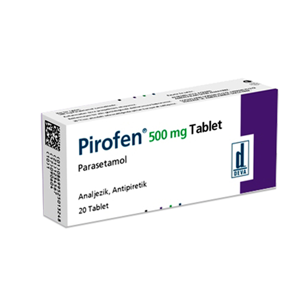 buy online Pirofen 500Mg Tablets 20'S   Qatar Doha