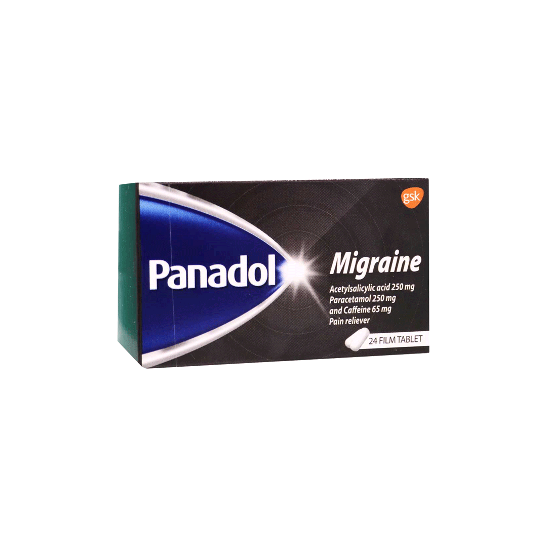 buy online Panadol Migraine Caplets 24'S   Qatar Doha