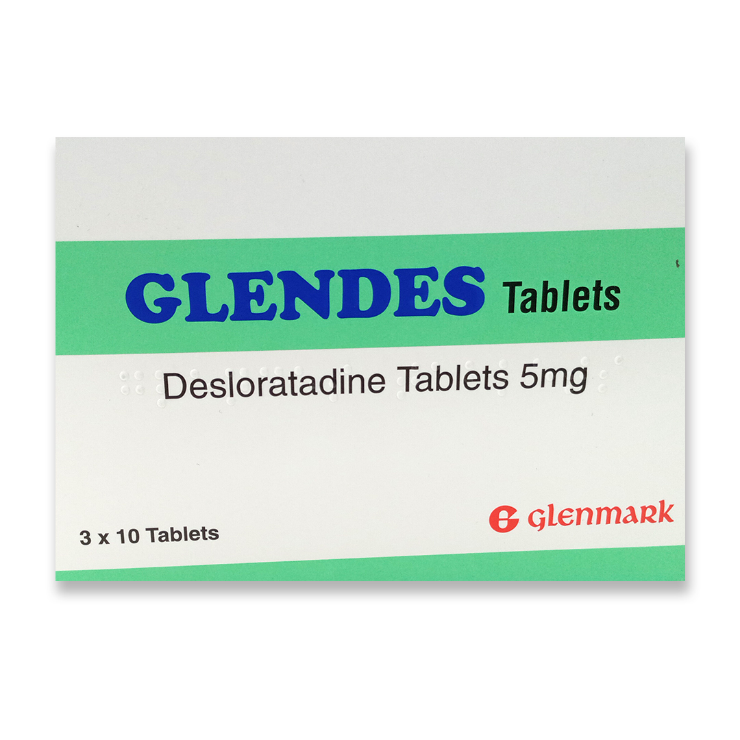 buy online Glendes (Desloratidine) 5Mg Tablet 30'S   Qatar Doha