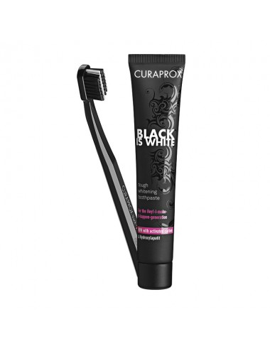 Curaprox Black Is White Toothpaste 90Ml Asorted product available at family pharmacy online buy now at qatar doha