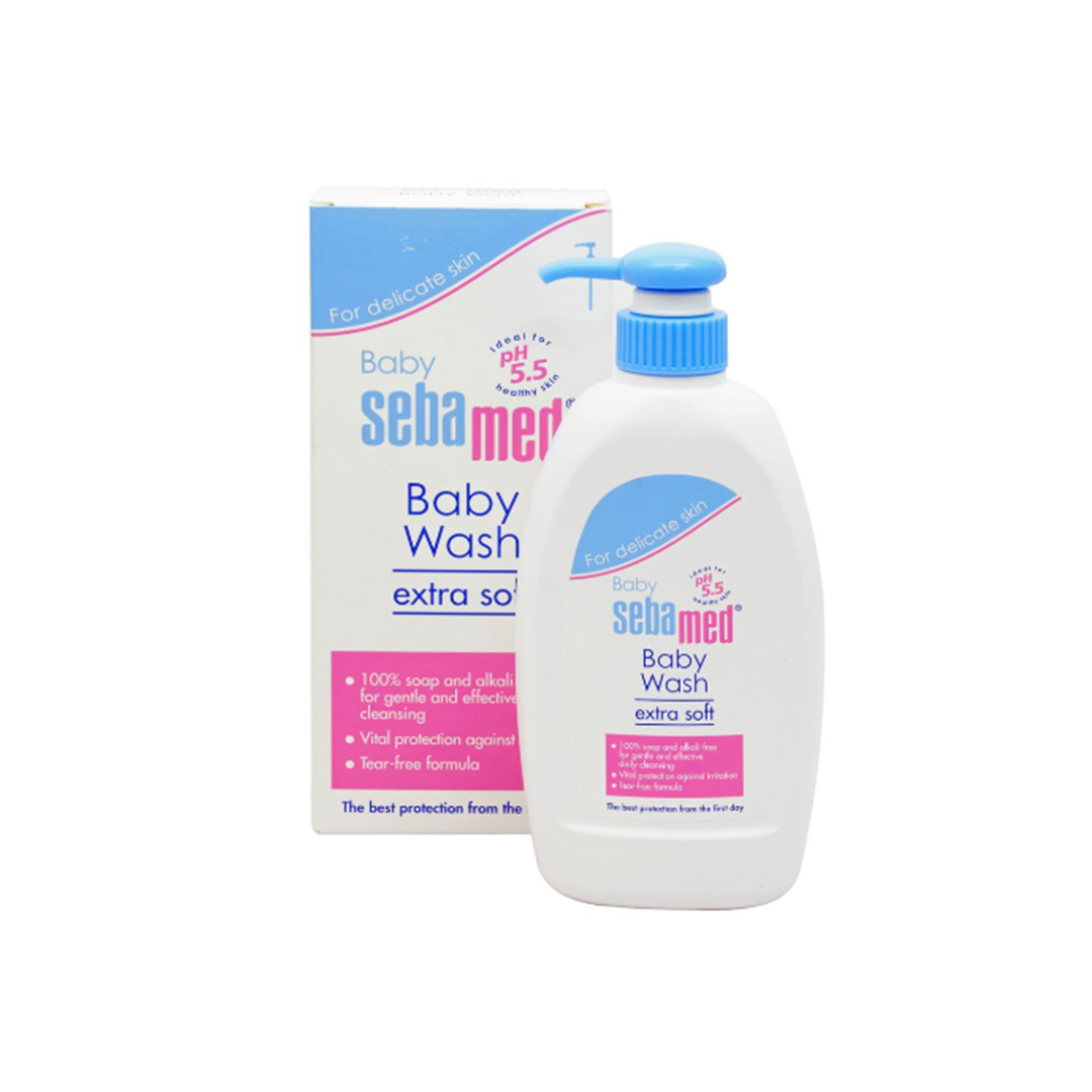 Sebamed Baby Wash Extra Soft 400Ml product available at family pharmacy online buy now at qatar doha