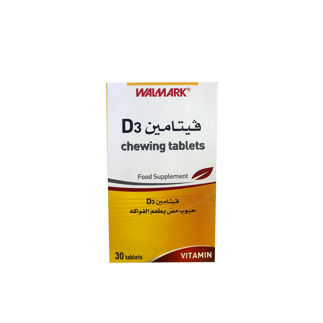 buy online Vitamin D3 Chew Tab 30'S   Qatar Doha