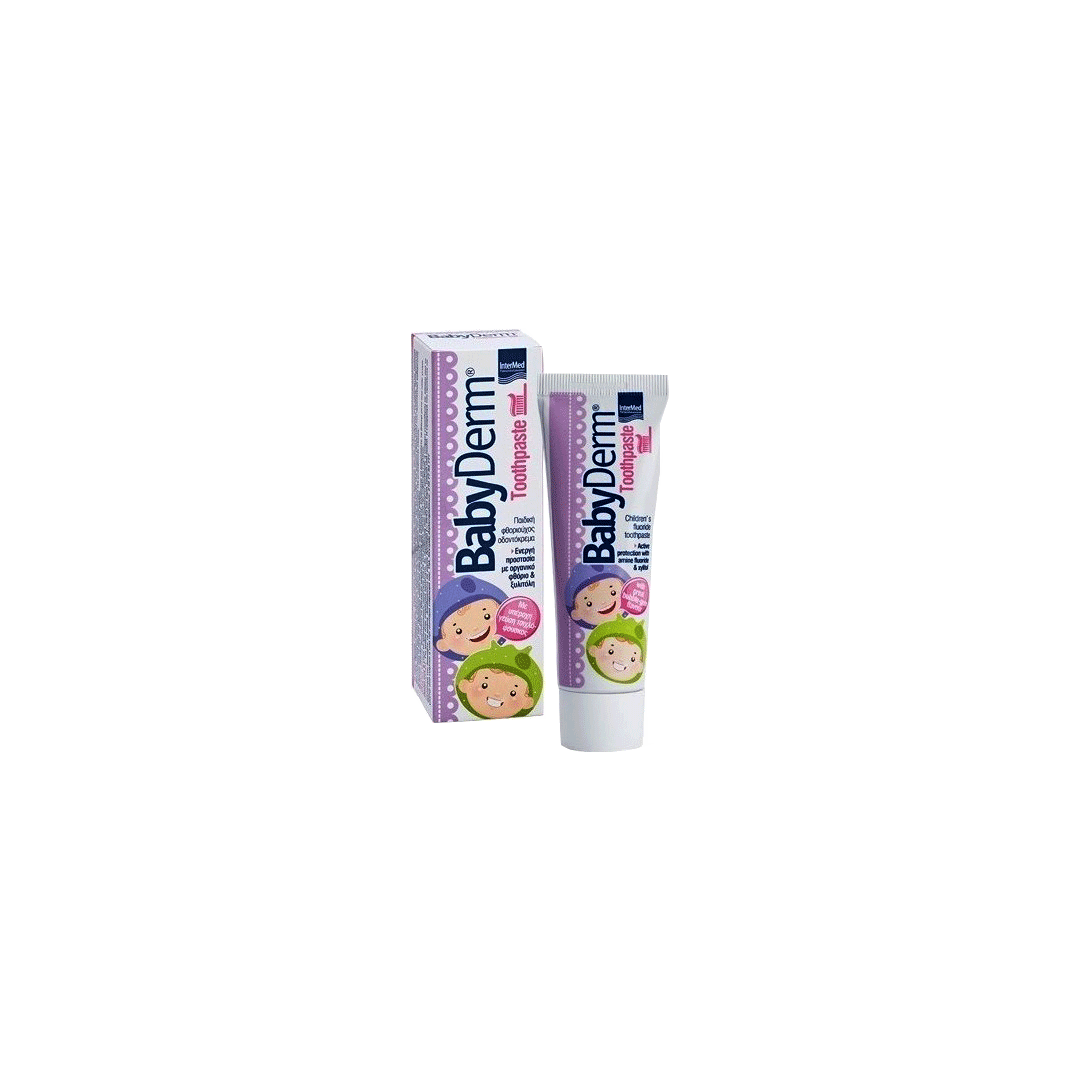 buy online Baby Derm First Toothpaste Bubblegum Blurberry [20615]   Qatar Doha