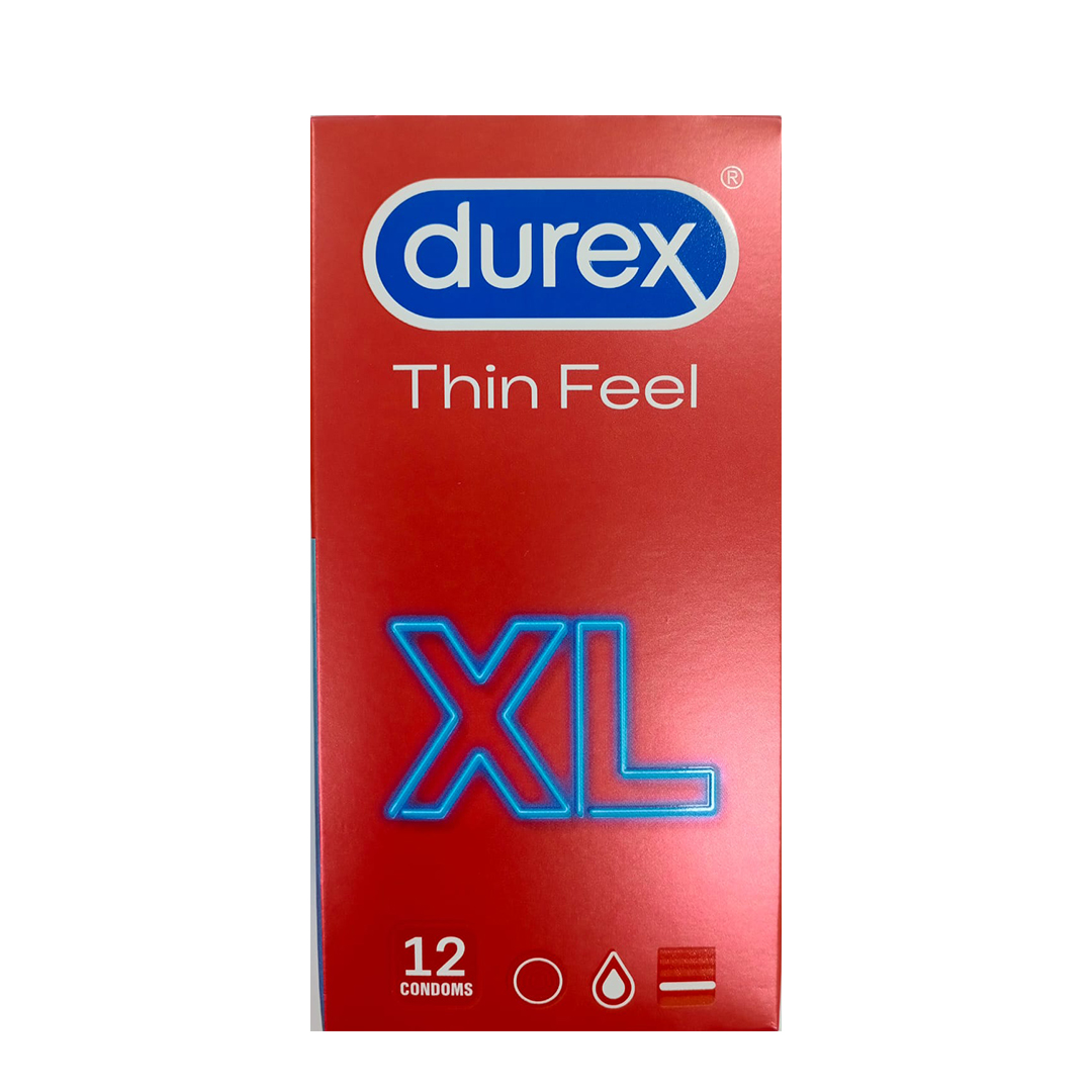Durex Feel Thin Xl 12'S product available at family pharmacy online buy now at qatar doha