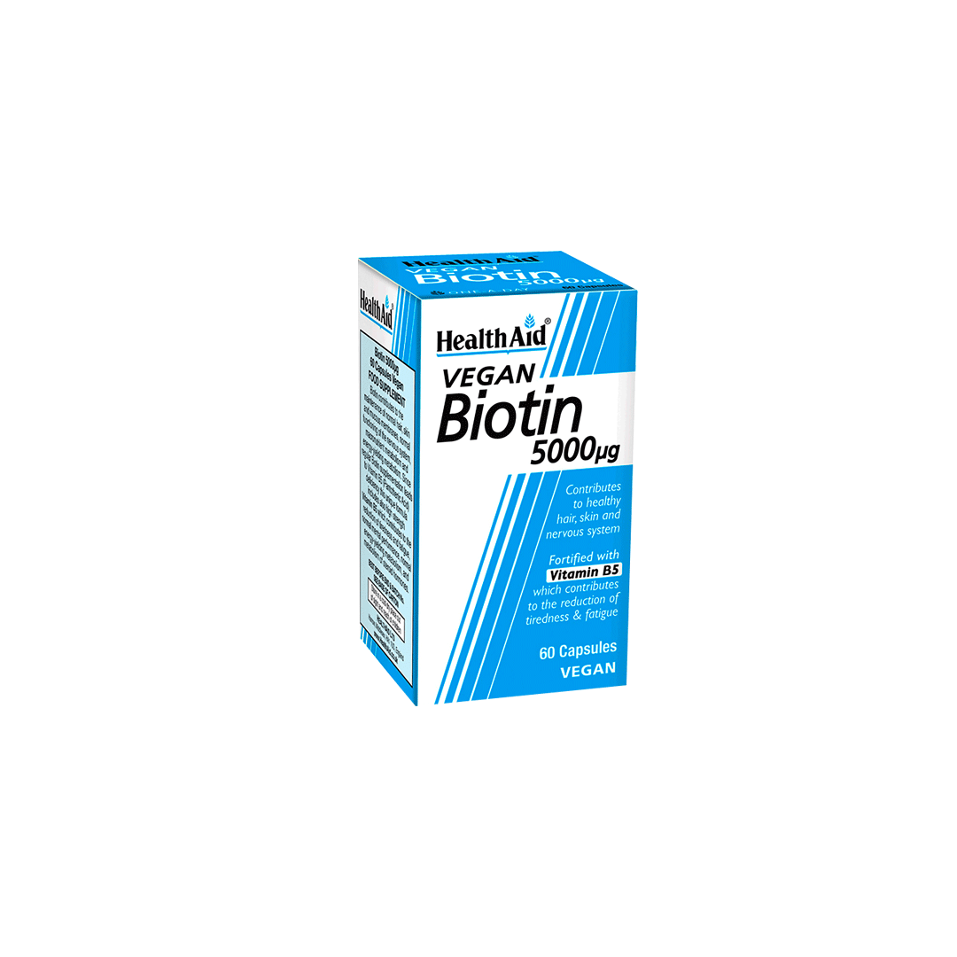 buy online Biotin 5000ug Vegan Caps 60's   Qatar Doha