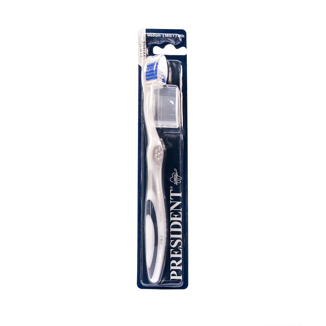 President White Toothbrush -Smokers product available at family pharmacy online buy now at qatar doha