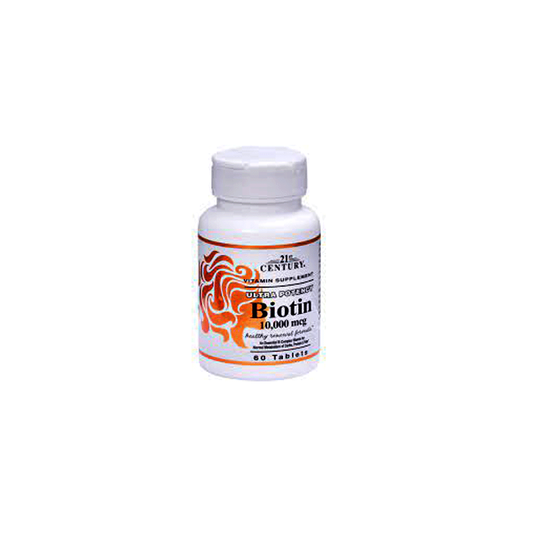 Biotin 10000mcg Tab 60.s #21ch product available at family pharmacy online buy now at qatar doha