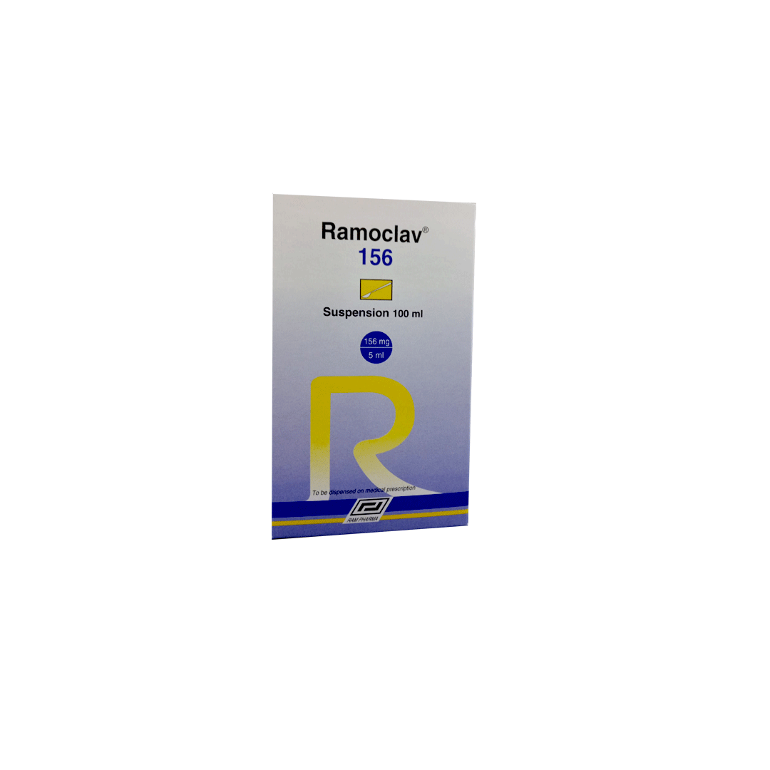 Ramoclav 156mg Suspension 100ml product available at family pharmacy online buy now at qatar doha