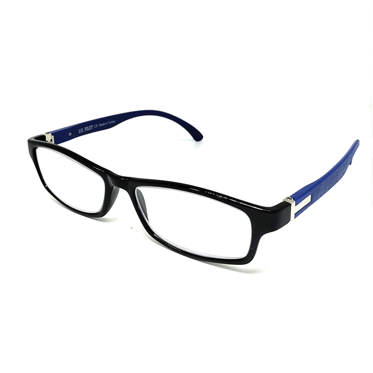 buy online Optical Specs With Spring - Matt Black-Navy Blue - 0025 1'S P/1.5  Qatar Doha