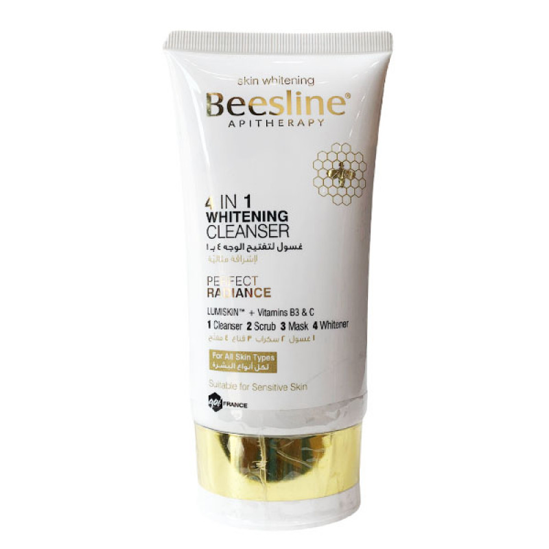 buy online Beesline 4 In 1 Whitening Cleanser 150Ml   Qatar Doha