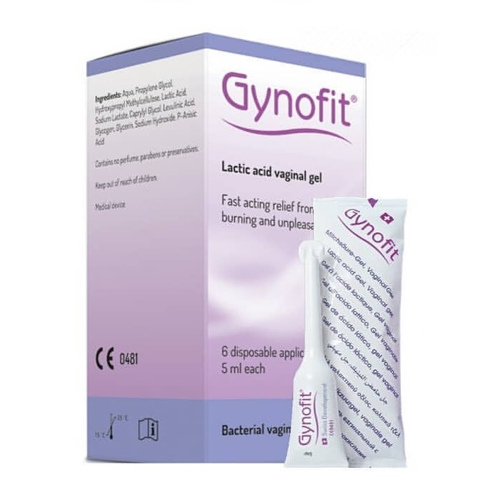 buy online Gynofit Lactic Acid Vaginal Gel 6*5ml   Qatar Doha