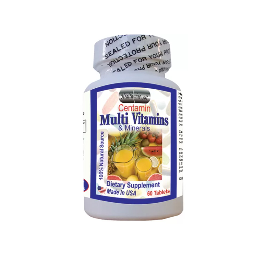 buy online Centamin Multivitamins Tablets 60'S   Qatar Doha