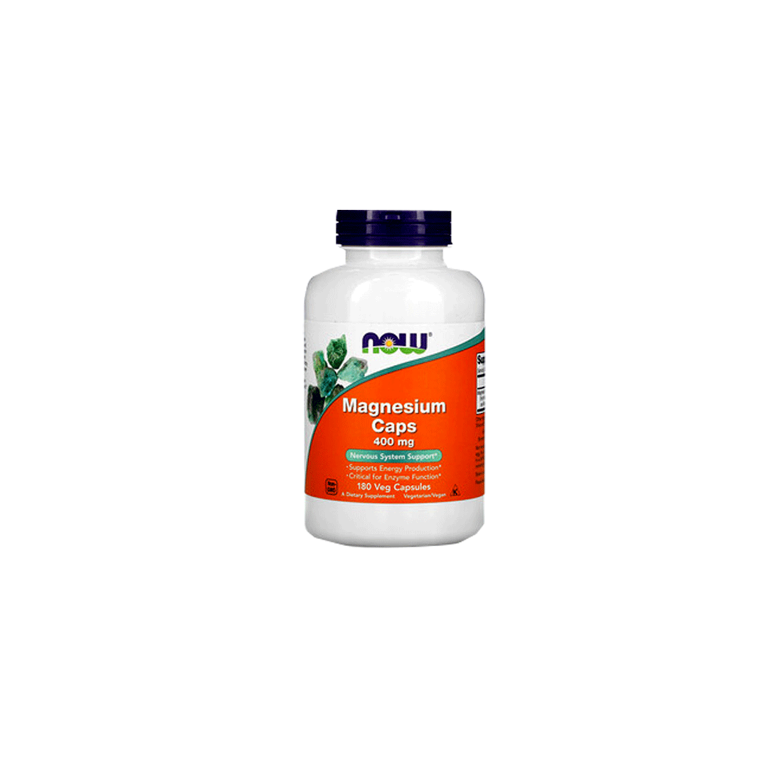 Now Magnesium 400mg Capsules 180.s product available at family pharmacy online buy now at qatar doha