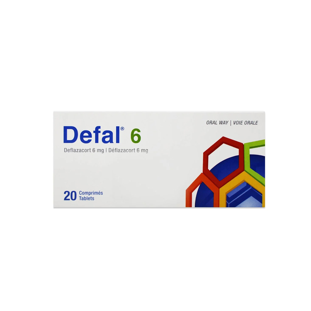 Defal 6 Mg Tablets 20.s product available at family pharmacy online buy now at qatar doha