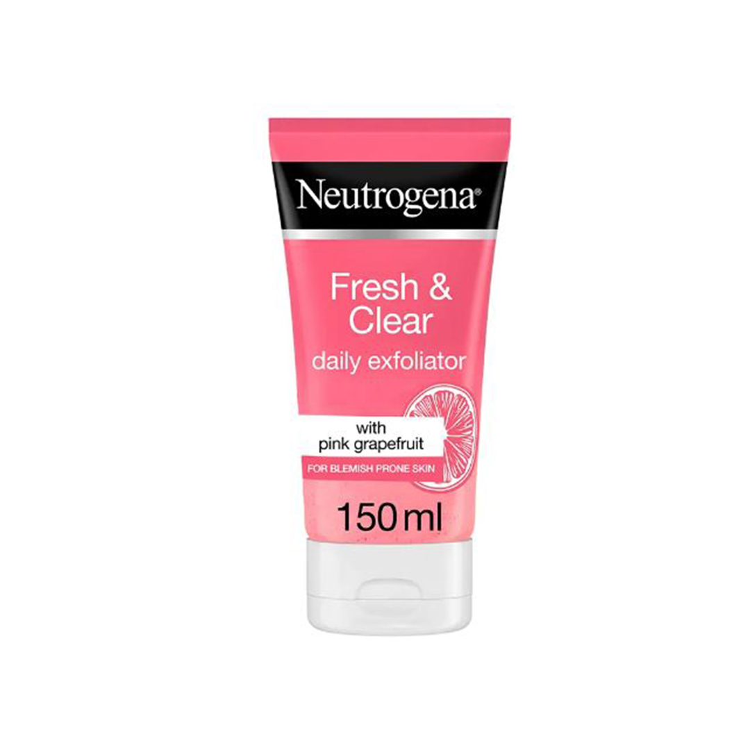 NEUTROGENAFRESH & CLEAR DAILY EXFOLIATOR 150ML product available at family pharmacy online buy now at qatar doha