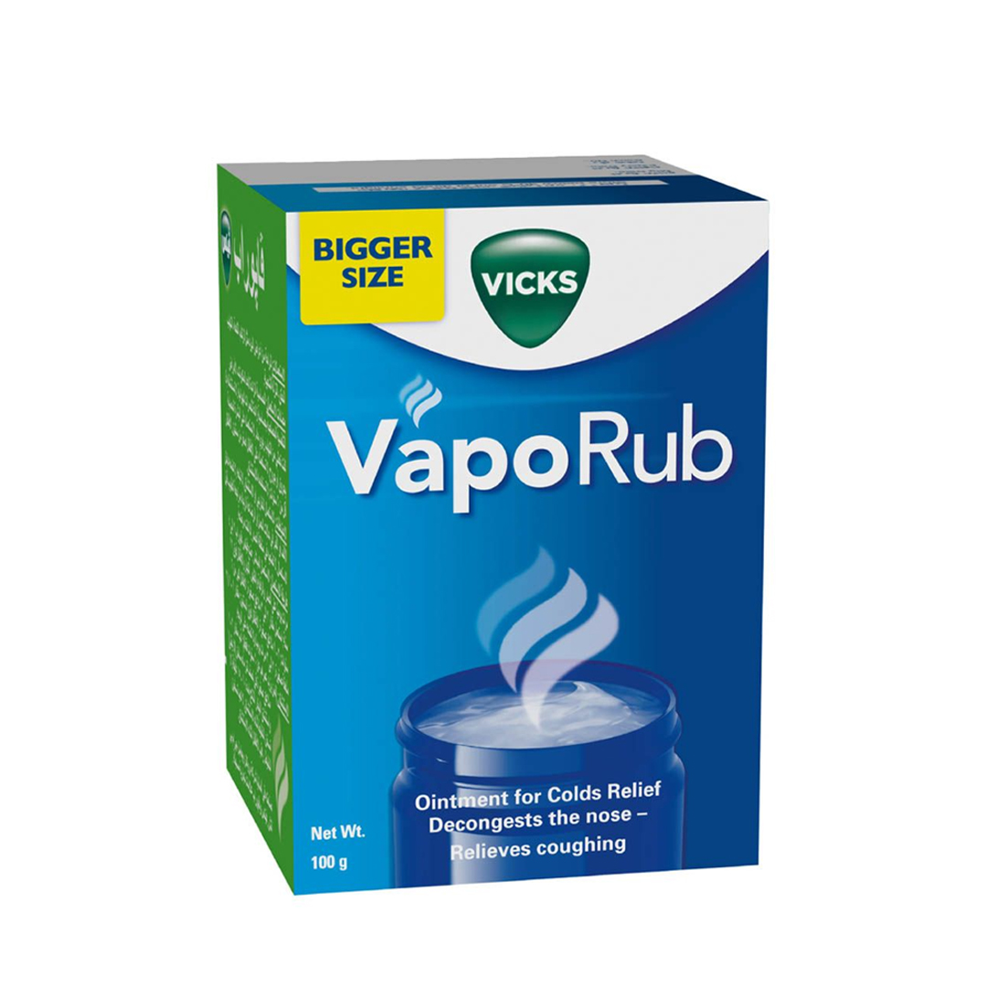 VICKS VAPORUB 100GM KHOORY product available at family pharmacy online buy now at qatar doha