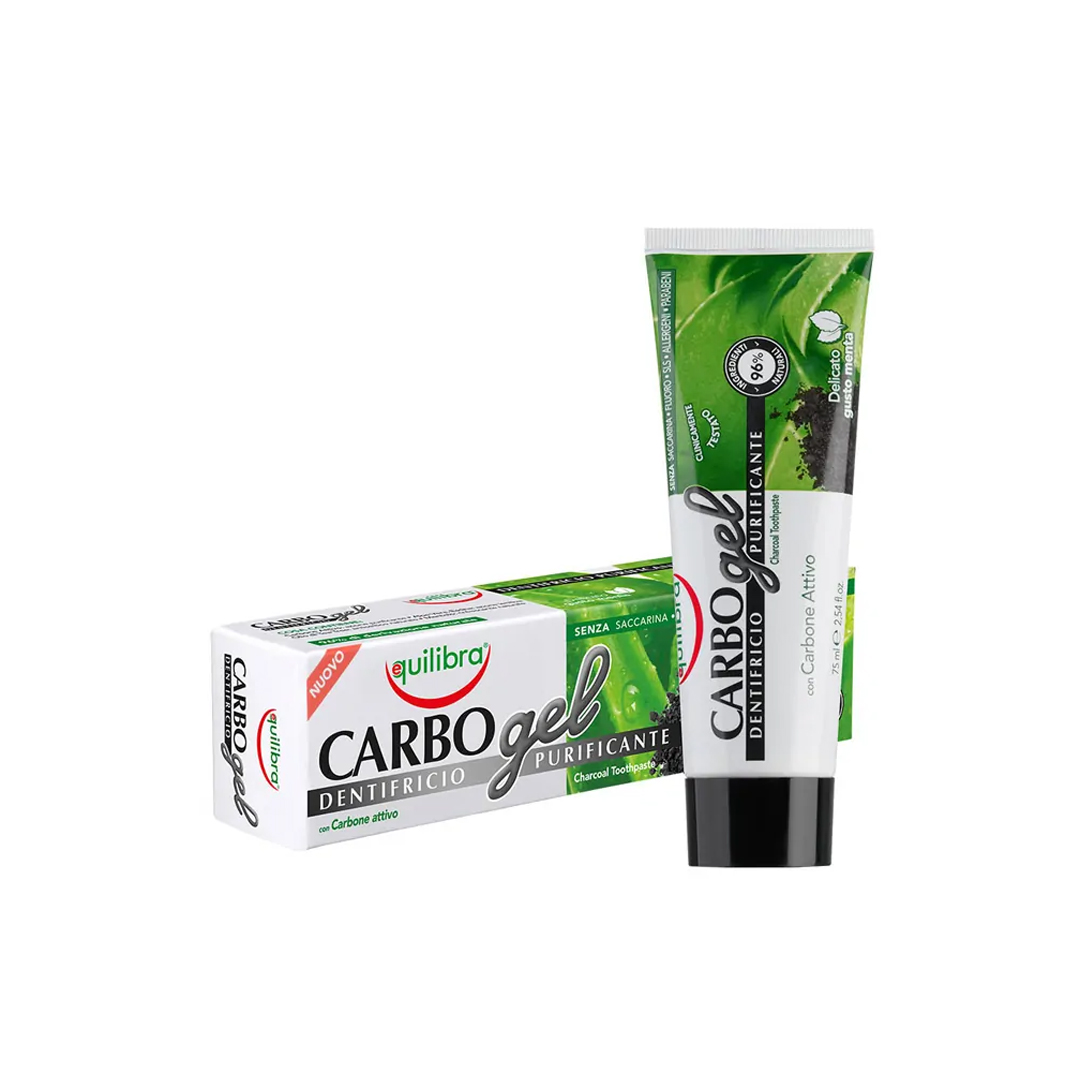 buy online Equilibra Charcoal Toothpaste 75Ml   Qatar Doha