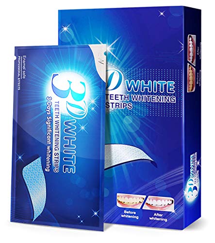 buy online 3D White Teeth Wtng Strips 14   Qatar Doha