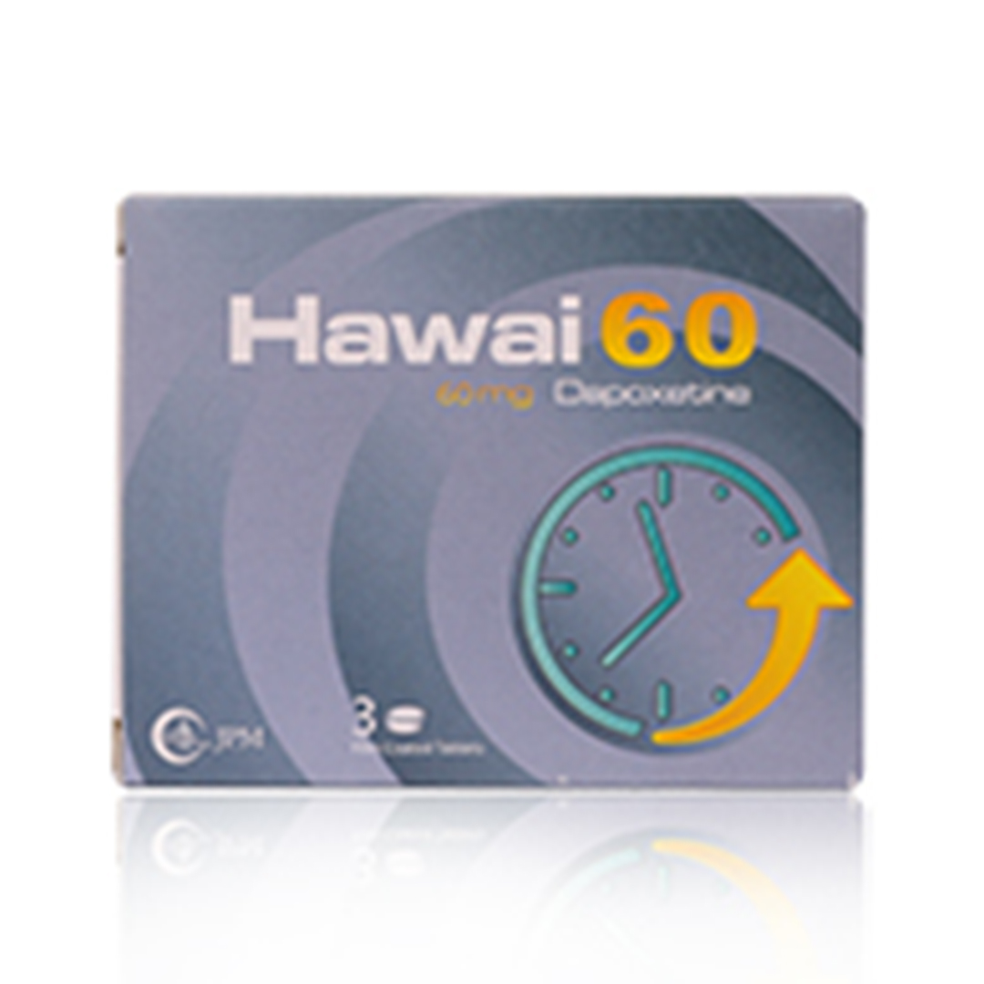 Hawai 60mg Tablets 3.s product available at family pharmacy online buy now at qatar doha