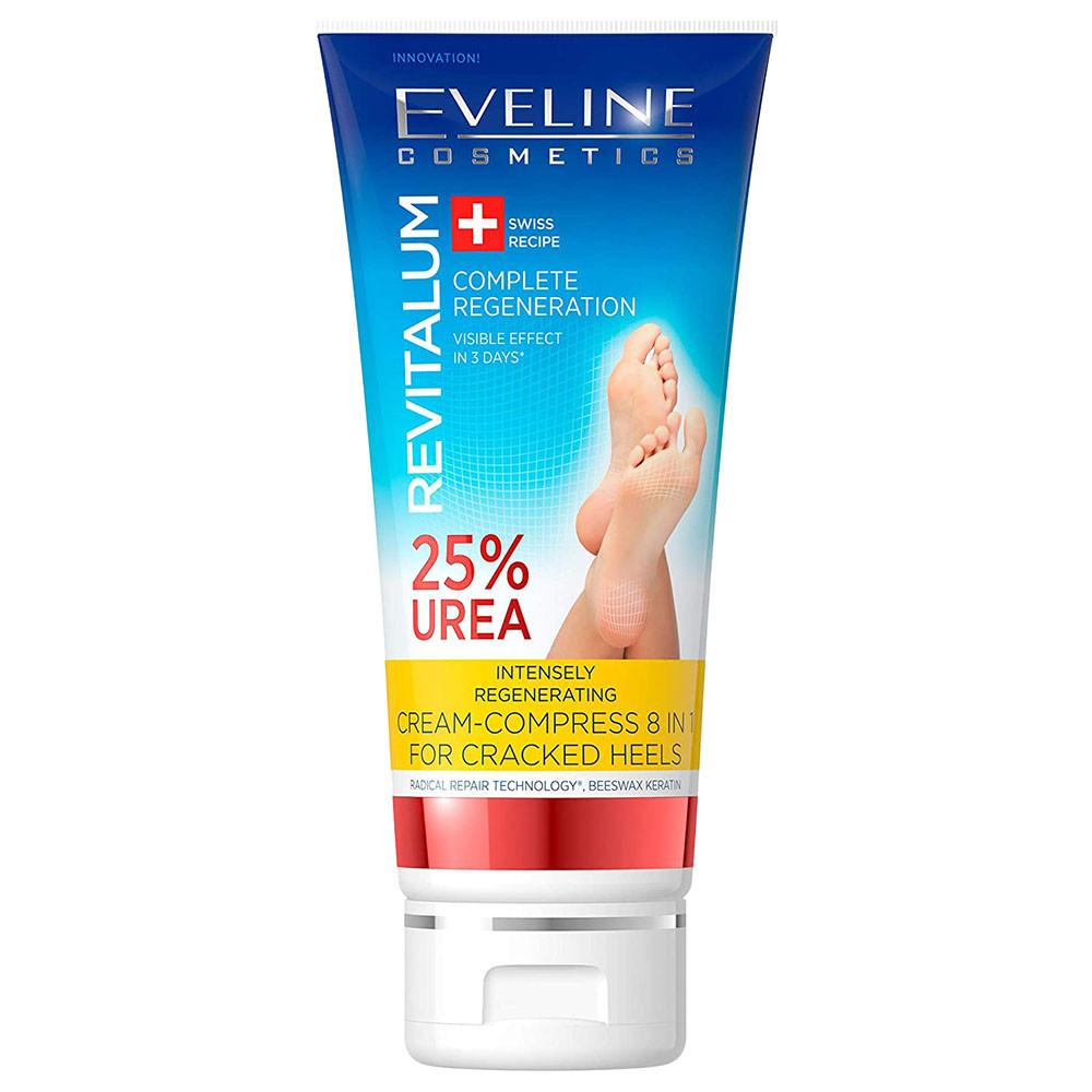 EVELINE REVITALUM CRACKED HEELS 25% UREA 75ML product available at family pharmacy online buy now at qatar doha