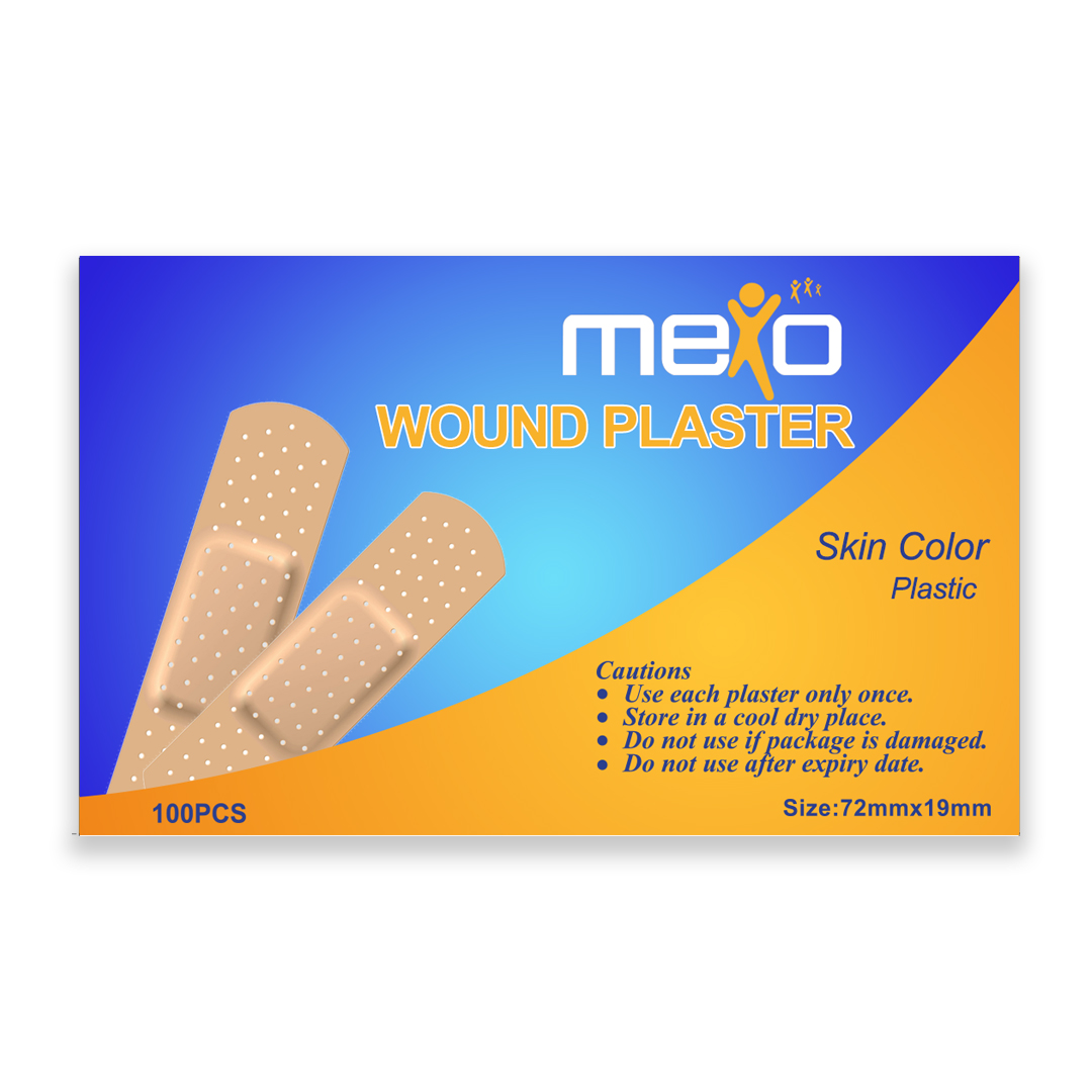buy online Mexo Pe Wound Plaster Skin Colour (72*19 Mm ) 100's -trustlab Skin Color  Qatar Doha