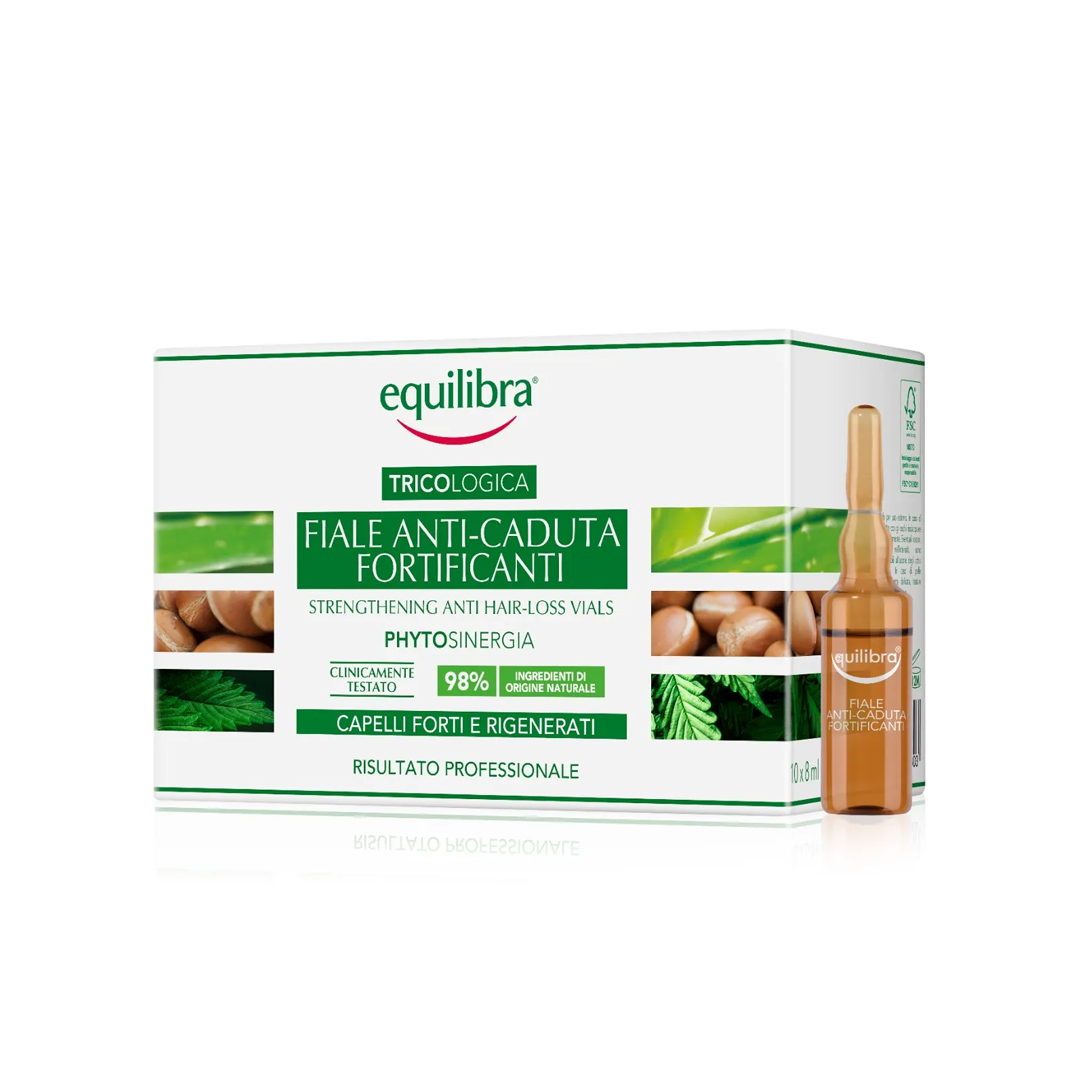 EQUILIBRA TRICOLOGICA STRENGTHNING ANTI HAIR LOSS VIALS 8ML product available at family pharmacy online buy now at qatar doha