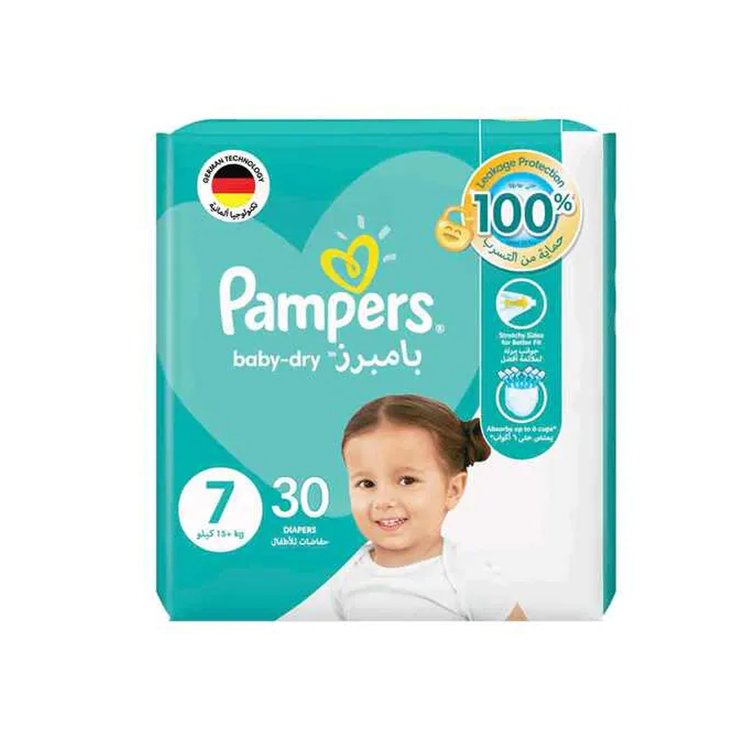 buy online Pampers Ml Diaper S0 30's 1  Qatar Doha