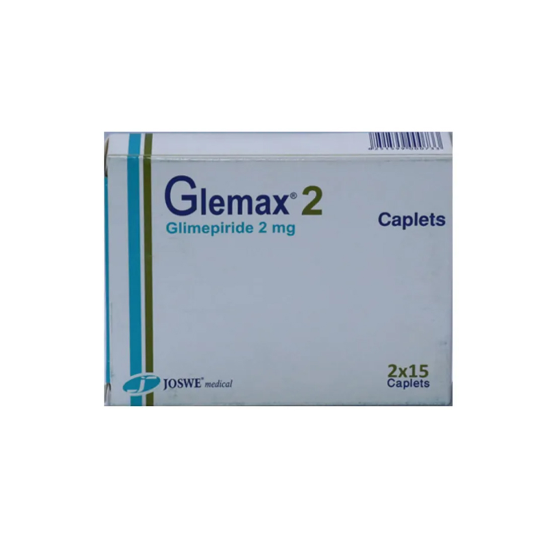 buy online Glemax 2mg Tablet 30's 1  Qatar Doha